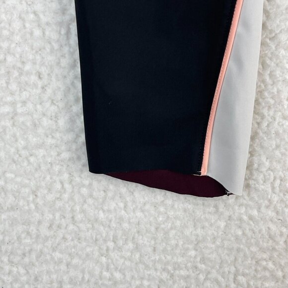 Athleta‎ Velocity Stash Pocket Crop Leggings Womens Colorblock Stretch Size M - Picture 13 of 16